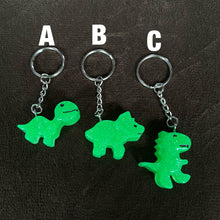 Load image into Gallery viewer, Dinosaur Keychains 🦖💚