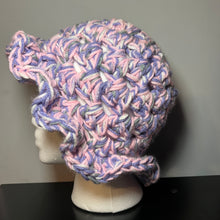 Load image into Gallery viewer, Lavendar Fields Chunky Crochet Bucket Hat
