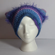 Load image into Gallery viewer, Fuzzy Berries Crochet Cat Hat
