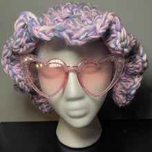 Load image into Gallery viewer, Lavendar Fields Chunky Crochet Bucket Hat
