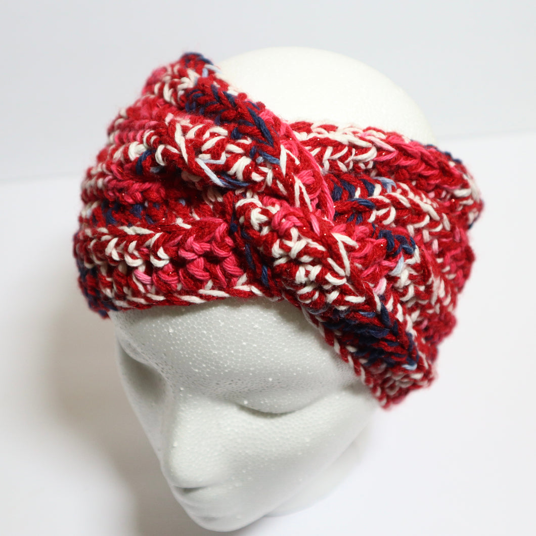 Buffalo Bills Twist Crochet Headband