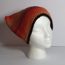 Load image into Gallery viewer, Mid Fall Sunset Crochet Cat Hat
