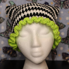Load image into Gallery viewer, Slime Raccoon Frilly Cat Hat
