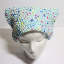 Load image into Gallery viewer, Speckled Eggs Crochet Cat Hat
