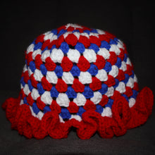 Load image into Gallery viewer, Let’s Go Buffalo Crochet Bucket Hat
