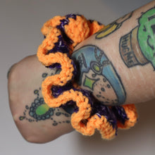 Load image into Gallery viewer, Sour Scraps Crochet Scrunchie
