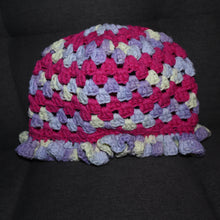 Load image into Gallery viewer, Pink Cupcake Crochet Bucket Hat
