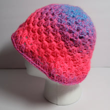 Load image into Gallery viewer, Cotton Candy Crochet Bucket Hat
