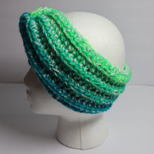 Load image into Gallery viewer, Neon Splat Crochet Twist Headband
