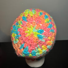 Load image into Gallery viewer, Pastel Party Crochet Bucket Hat
