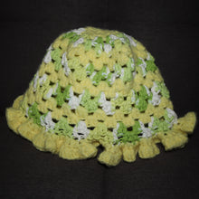 Load image into Gallery viewer, Lemon Lime Crochet Bucket Hat
