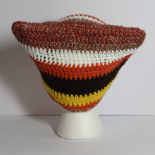 Load image into Gallery viewer, Pumpkin Pie Picnic Crochet Cat Hat
