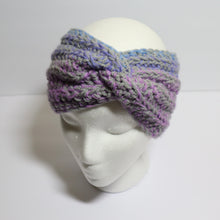 Load image into Gallery viewer, Berry Sparkle Crochet Headband
