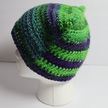 Load image into Gallery viewer, Biohazard Ahead Crochet Cat Hat
