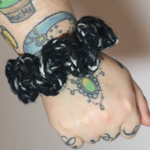 Load image into Gallery viewer, Ghost Whispers Crochet Scrunchie
