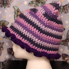 Load image into Gallery viewer, Spooky Skies Frilly Cat Hat
