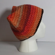 Load image into Gallery viewer, Mid Fall Sunset Crochet Cat Hat
