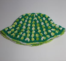 Load image into Gallery viewer, Lucky Clover Crochet Bucket Hat
