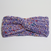 Load image into Gallery viewer, Purple Sprinkles Crochet Headband
