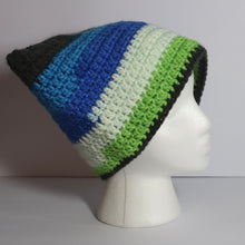 Load image into Gallery viewer, Lime Razz Crochet Cat Hat
