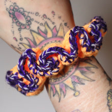 Load image into Gallery viewer, Halloween Treat Crochet Scrunchie
