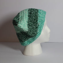 Load image into Gallery viewer, Teal Time Crochet Cat Hat

