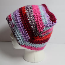 Load image into Gallery viewer, Cherry Flamingo Crochet Cat Hat
