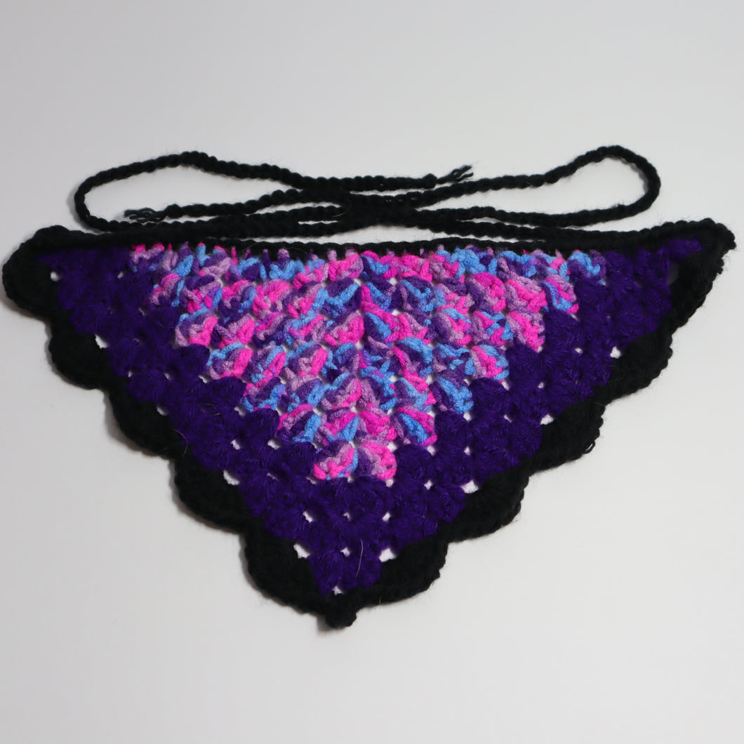 Bi Babe Crochet Bandana