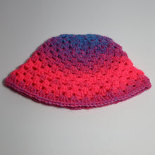 Load image into Gallery viewer, Cotton Candy Crochet Bucket Hat
