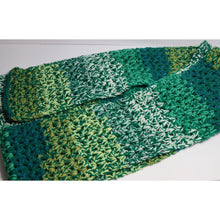 Load image into Gallery viewer, Leprechaun Crochet V-Stitch XL Scarf
