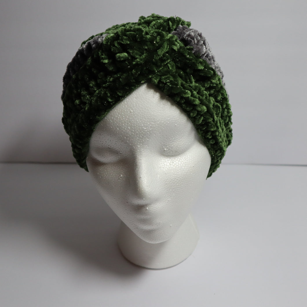 Grunge Girl Crochet Twist Headband