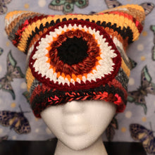Load image into Gallery viewer, Fireball Fall Eyeball Cat Hat
