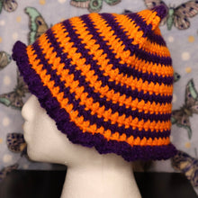 Load image into Gallery viewer, Halloween Witch Frilly Cat Hat

