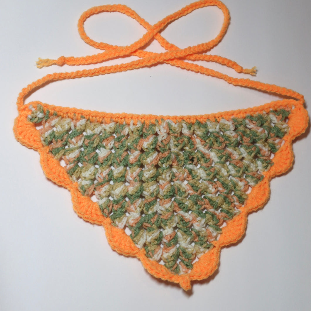 Pumpkin Patch Crochet Bandana