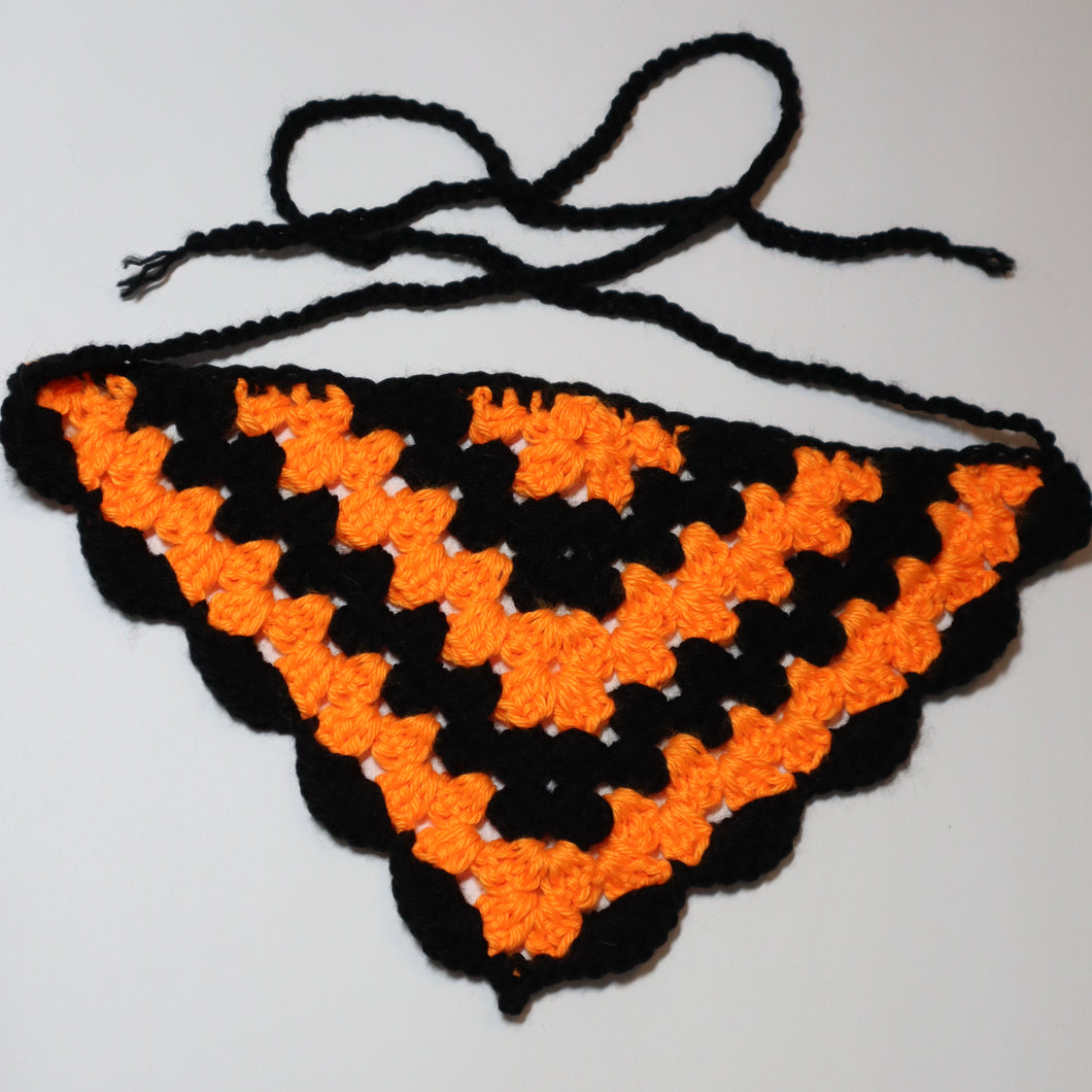 Halloween Night Crochet Bandana