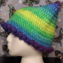 Load image into Gallery viewer, Witch’s Gradient Frilly Cat Hat
