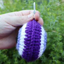 Load image into Gallery viewer, Toxic Potion Puffy Evil Eye Keychain
