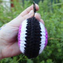 Load image into Gallery viewer, Vampire Bite Puffy Evil Eye Keychain
