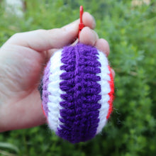 Load image into Gallery viewer, Candy Vampire Puffy Evil Eye Keychain

