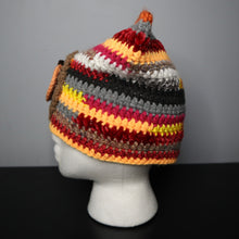 Load image into Gallery viewer, Pumpkin Patch Crochet Cat Hat

