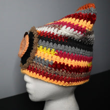 Load image into Gallery viewer, Pumpkin Patch Crochet Cat Hat
