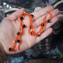 Load image into Gallery viewer, Halloween Party Crochet Beaded Necklace
