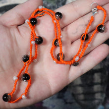 Load image into Gallery viewer, Halloween Party Crochet Beaded Necklace
