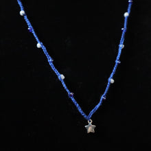 Load image into Gallery viewer, Midnight Sky Crochet Beaded Necklace
