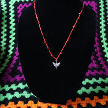 Load image into Gallery viewer, Skull Warrior Crochet Beaded Necklace
