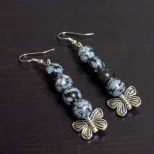 Load image into Gallery viewer, Marble Butterfly Earrings🦋
