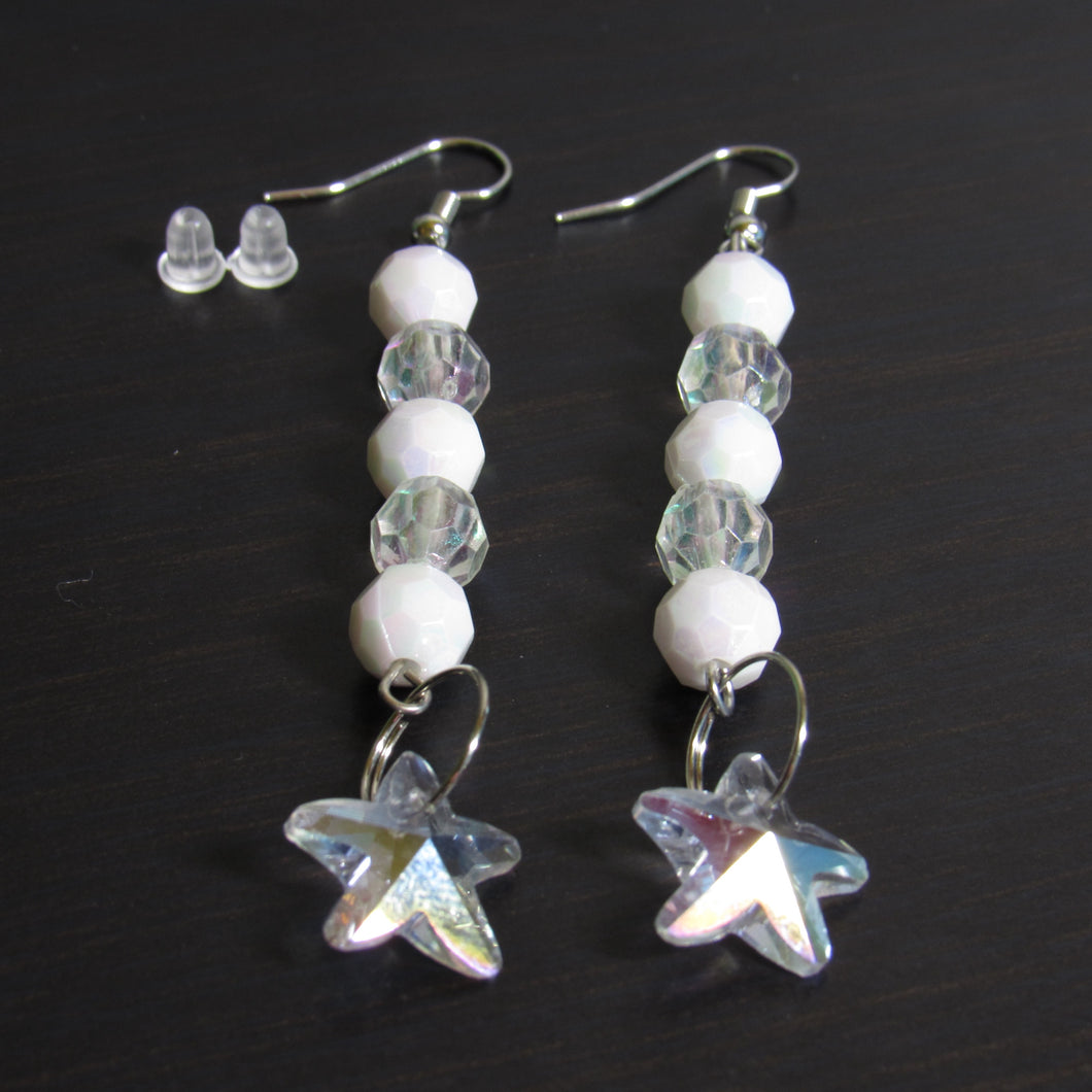 Iridescent Star Earrings⭐️