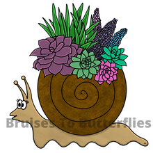 Load image into Gallery viewer, Cute Flower Snail Sticker🐌💐
