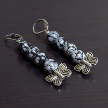 Load image into Gallery viewer, Marble Butterfly Earrings🦋
