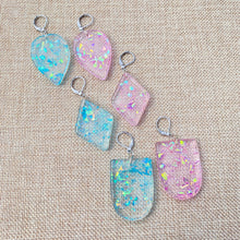 Load image into Gallery viewer, Iridescent Cotton Candy Earrings🍧
